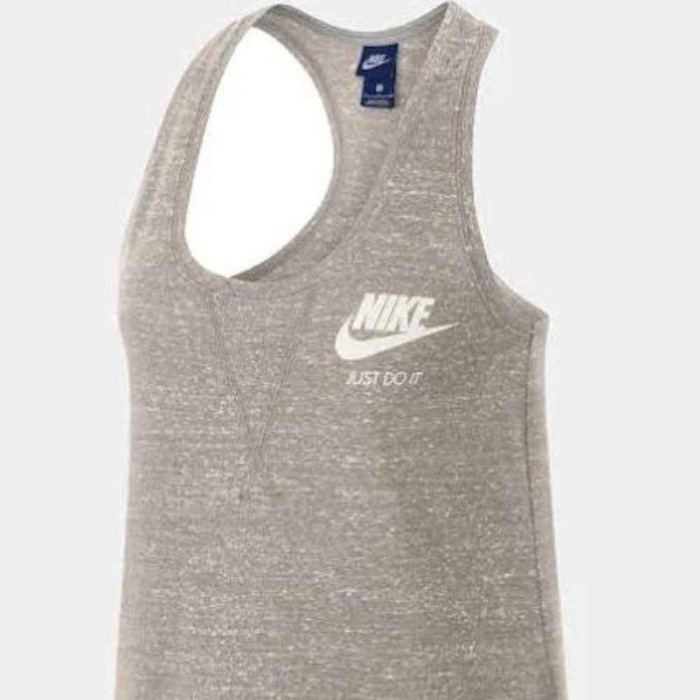 Nike Women's Sportswear Gym Vintage Tank (Grey)
